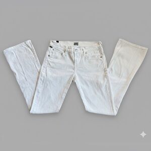 Citizens Of Humanity White Flare Jeans Size 25